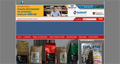 Desktop Screenshot of exportar.com.pe